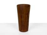 Vintage Hand-Turned Solid Teak Wood Cup