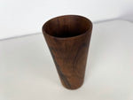 Vintage Hand-Turned Solid Teak Wood Cup