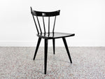 Paul McCobb 'Planner Group' Spindle Back Chair - Black Lacquer