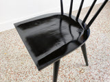 Paul McCobb 'Planner Group' Spindle Back Chair - Black Lacquer