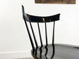 Paul McCobb 'Planner Group' Spindle Back Chair - Black Lacquer