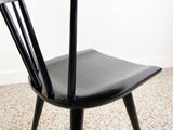 Paul McCobb 'Planner Group' Spindle Back Chair - Black Lacquer