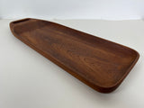 Danish Teak Tray with Handle by Bonniers