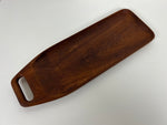 Danish Teak Tray with Handle by Bonniers