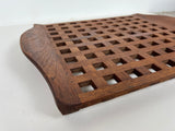 Teak Lattice Serving Tray by Jens Quistgaard for Dansk