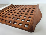 Teak Lattice Serving Tray by Jens Quistgaard for Dansk