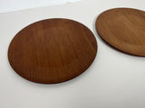 Danish Teak Plates by Hafnia - a Pair