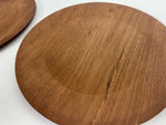 Danish Teak Plates by Hafnia - a Pair