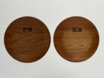 Danish Teak Plates by Hafnia - a Pair