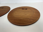 Danish Teak Plates by Hafnia - a Pair