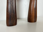 Brazilian Jacaranda Rosewood Hand Sculptures by Jac Arte