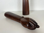 Brazilian Jacaranda Rosewood Hand Sculptures by Jac Arte