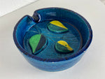 Aldo Londi Rimini Blue Ashtray for Bitossi