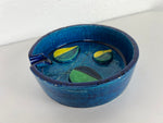 Aldo Londi Rimini Blue Ashtray for Bitossi