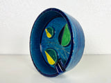 Aldo Londi Rimini Blue Ashtray for Bitossi