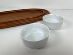 Teak Serving Platter with Bowls by Jens Quistgaard for Dansk