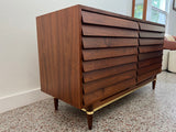 American of Martinsville 6 Drawer 'Dania' Dresser by Merton Gershun