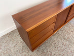 Danish Teak 6 Drawer Dresser by Art Furn