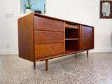 Danish Teak 6 Drawer Dresser by Art Furn