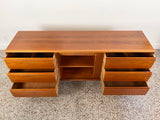 Danish Teak 6 Drawer Dresser by Art Furn