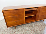 Danish Teak 6 Drawer Dresser by Art Furn