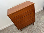 Nils Jonsson Danish Teak Highboy Dresser for HJN Møbler