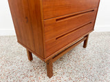 Nils Jonsson Danish Teak Highboy Dresser for HJN Møbler