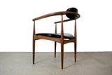 Adrian Pearsall Walnut Armchair for Craft Associates