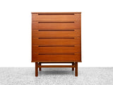 Nils Jonsson Danish Teak Highboy Dresser for HJN Møbler