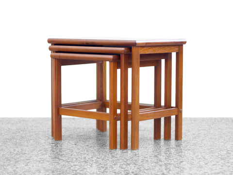 Danish Teak Nesting Tables