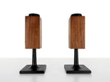 Teak and Cast Iron Candleholders by Random Industries - a Pair