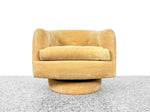 Milo Baughman Swivel and Tilt Club Chair for Thayer Coggin