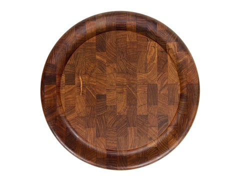 Round Teak Cutting Board by Jens Quistgaard for Dansk