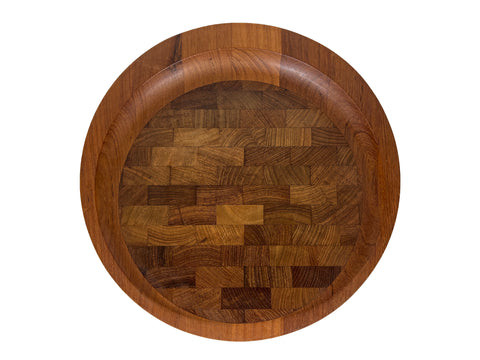 Dansk Staved Teak Slanted Cutting Board by Jens Quistgaard