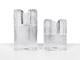 Kosta Boda "Skyline" Candleholders by Anna Ehrner - Pair