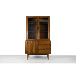 Walnut and Rosewood Hutch by H. Paul Browning for Stanley