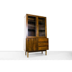 Walnut and Rosewood Hutch by H. Paul Browning for Stanley