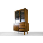 Walnut and Rosewood Hutch by H. Paul Browning for Stanley