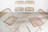 Giancarlo Piretti for Castelli Plia Folding Dining Chairs