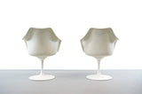 Pair of Knoll Associates Tulip Chairs by Eero Saarinen - Mid Century Modern