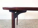 Danish Modern 3 Legged Teak Occasional Table