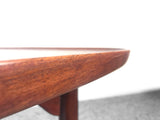 Danish Modern 3 Legged Teak Occasional Table