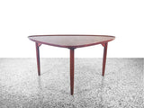 Danish Modern 3 Legged Teak Occasional Table