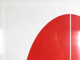 Ilya Bolotowsky "Scarlet Elipse" Limited Edition Screenprint