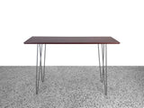 Ipé Console Table on Hairpin Legs by Jeffery Stuart