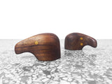 Don Shoemaker Teak Salt and Pepper Shakers