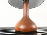 Vintage Wood Turned Teak Table Lamp