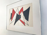 Alexander Calder "Stabile II" Lithograph for Dèrriere Le Miroir 1976