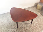 Danish Modern 3 Legged Teak Occasional Table