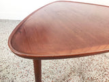 Danish Modern 3 Legged Teak Occasional Table